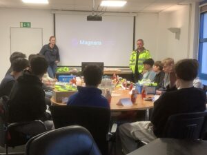 Projekttag bei der Firma Magnera in Burgsteinfurt