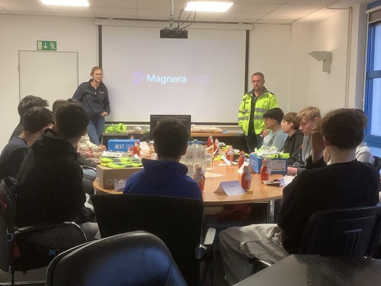 Projekttag bei der Firma Magnera in Burgsteinfurt