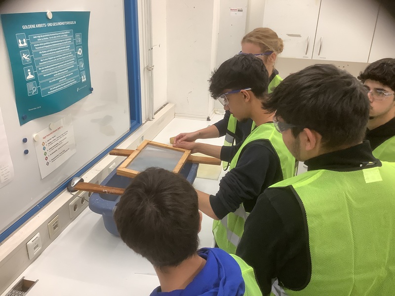 Projekttag bei der Firma Magnera in Burgsteinfurt