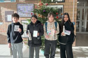 Gewinner des Malwettbewerbes Weihnachten 2025 Schuljahr 25/26