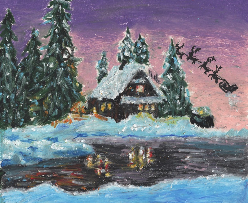 Weihnachtsmotiv von Silvana