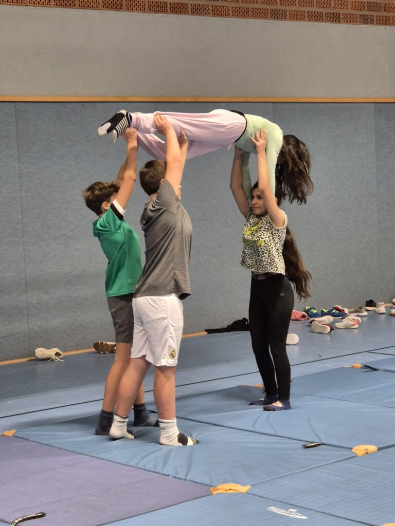 Zirkusaufführung der 5a